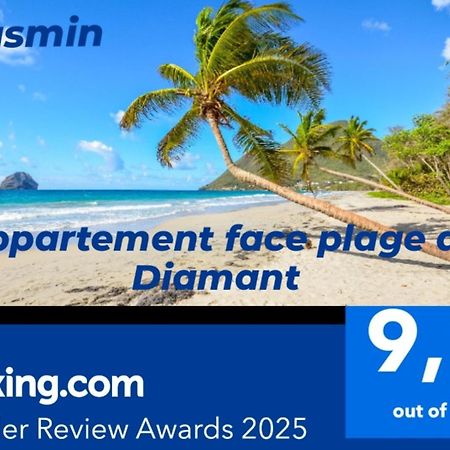 Jasmin - Appartement Face Plage Diamant 勒迪亚芒 外观 照片