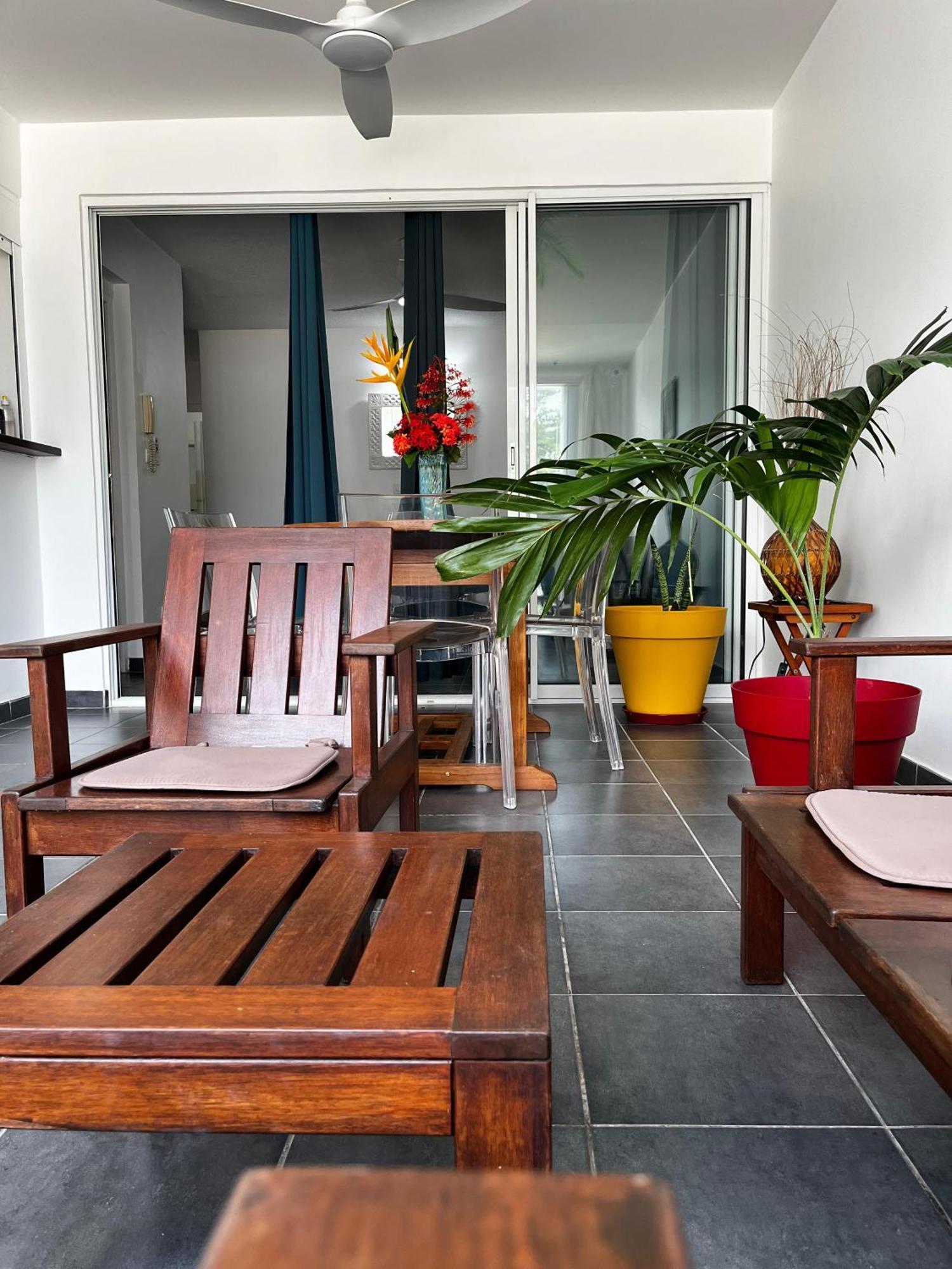Jasmin - Appartement Face Plage Diamant 勒迪亚芒 外观 照片